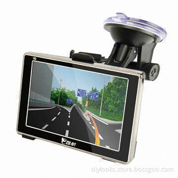 5.0-inch TFT Touch Screen 800 x 480 Pixels Car GPS Navigator with Micro SD TF Card Slot, 64MB Memory